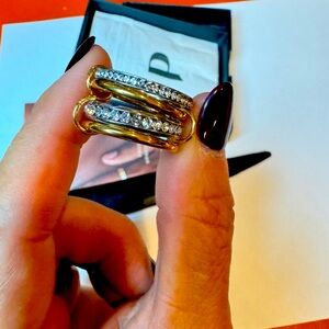 Gold and Silver Ring Stack